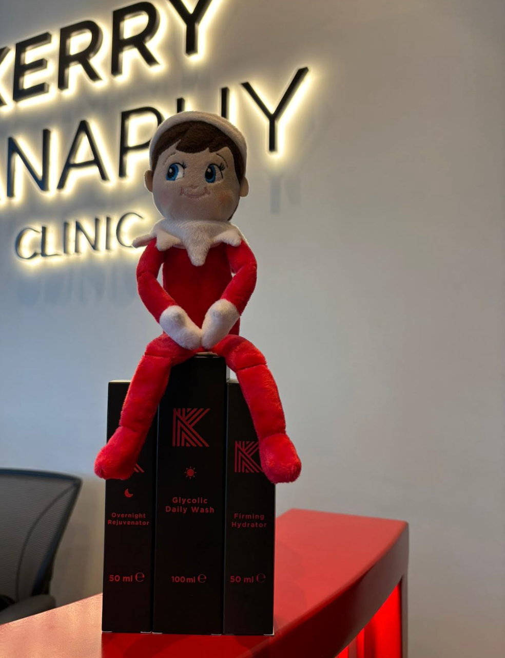 €110 KH Glycolic wash, KH De greaser, KH Firming Hydrator